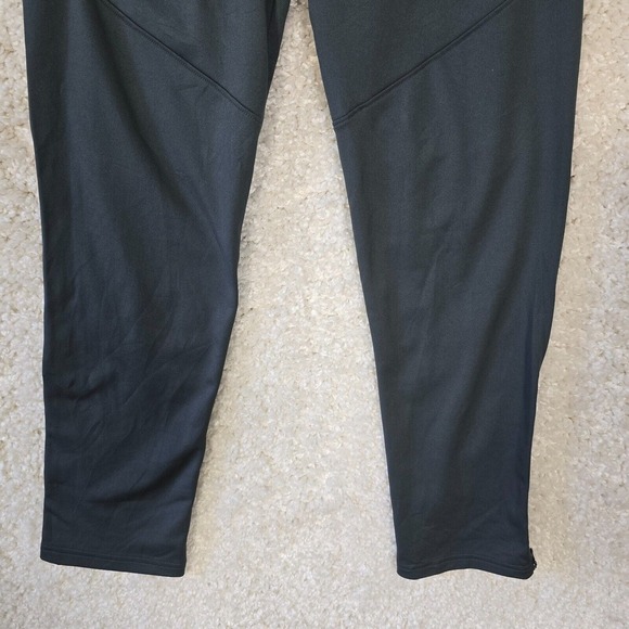 Under Armour Pants Mens Medium Gray White Zip Ankle Pull-On Athletic Casual - Picture 2 of 15